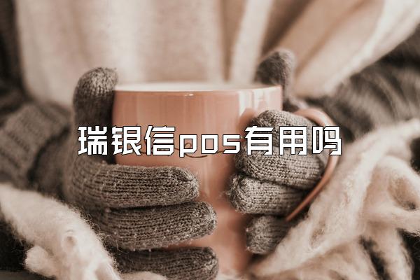 瑞银信pos有用吗